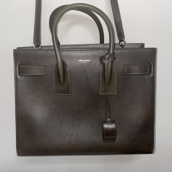 Saint Laurent Sac De Jour Leather tote - Picture 2 of 16